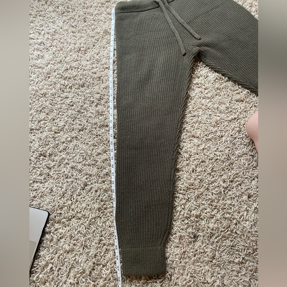 NWOT Jenni Kayne Alpaca Fisherman Sweatpants - Picture 8 of 9